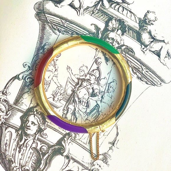 Jade gold bracelet - Picture 1 of 3